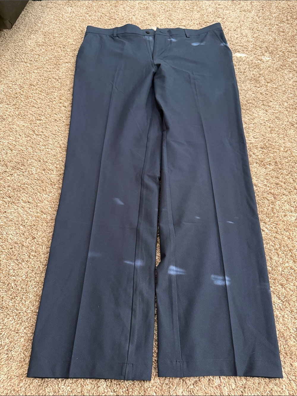 Men's Classic Straight-Leg Chinos in Navy